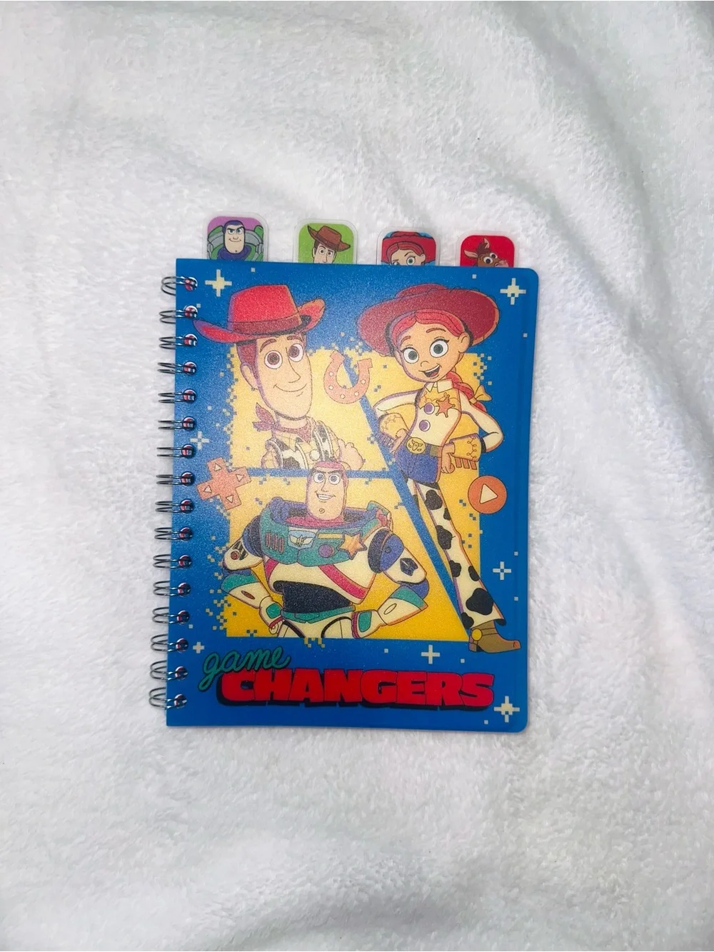 New Toy Story 4-Tab Spiral Notebook